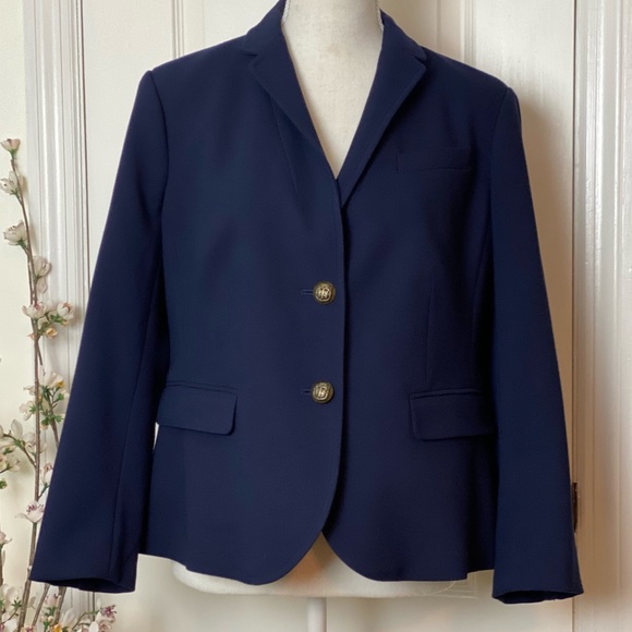 Talbots Jackets & Blazers - ❌❌SOLD❌❌ TALBOTS EASY KNIT BLAZER TAILORED FIT SIZE 10 PETITE